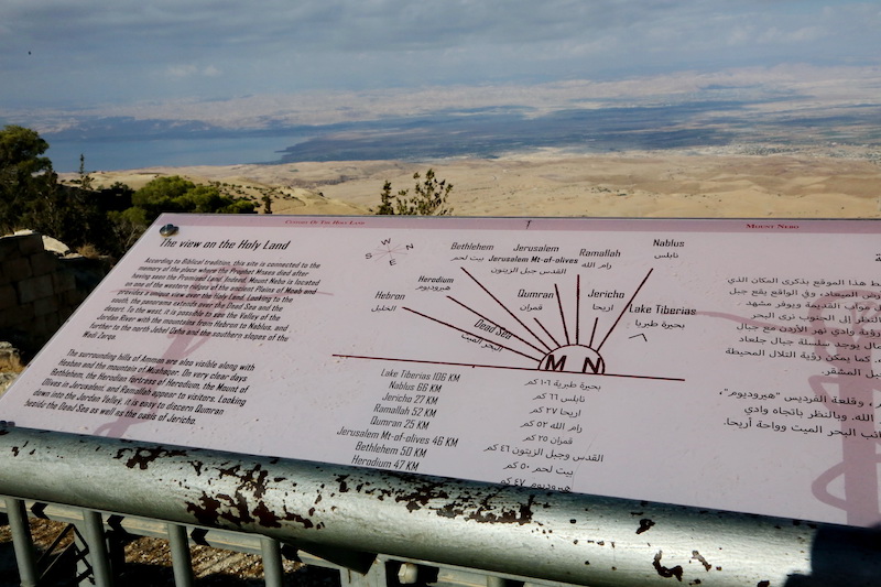 Ausblick über die Abhänge des Jordansgraben