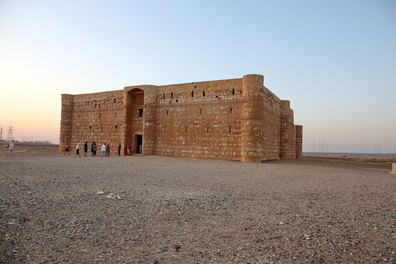 Östliches Jordanien: ein Wüstenschloss