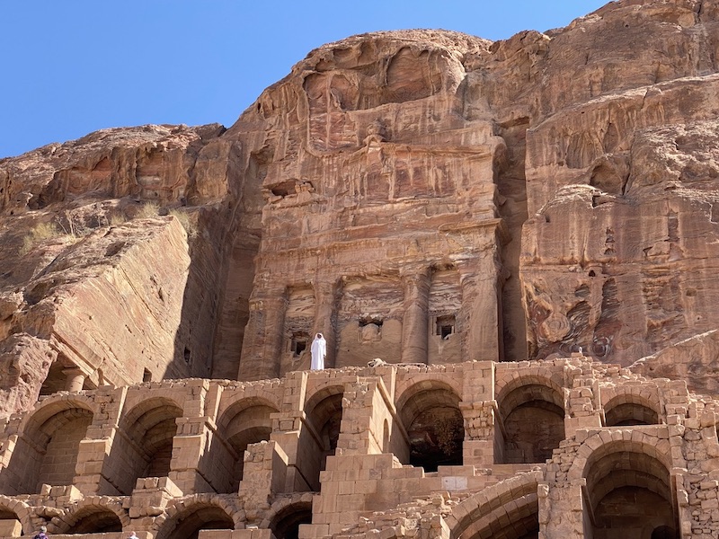 die Königswand am nördlichen Ende der Anlage
